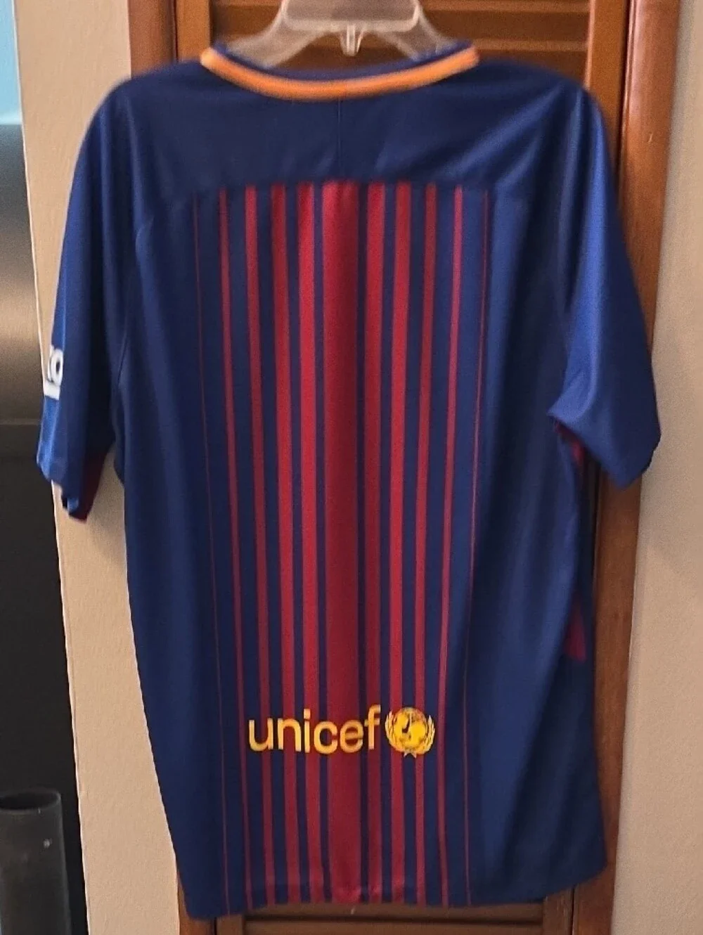 2018/2019 FC Barcelona home Blaugrana Stripes - Official Soccer Kit